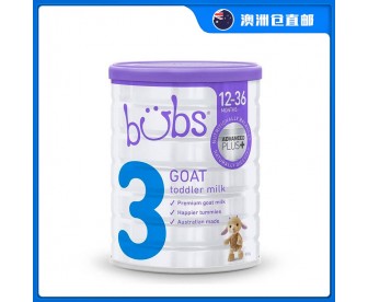 【澳洲直邮包邮】Bubs 婴幼儿山羊A2配方奶粉3段 800克/罐（1-3岁适用）